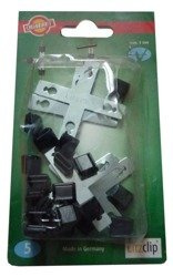 Złączka krzyżowa  do linki 3mm  LITZCLIP,  5szt.