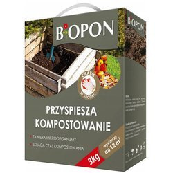 BIOPON Komposter,  preparat przyspieszający kompostowanie 3kg