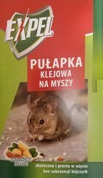 EXPEL lep pułapka klejowa na myszy orzechowy