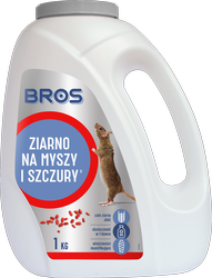 Trutka zbożowa na myszy 1kg Bros