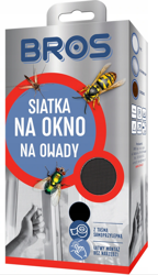 SIATKA na okno 150x180 czarna Bros