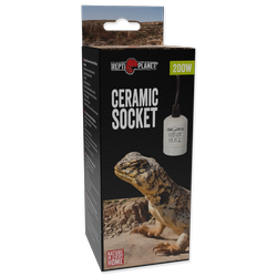REPTI PLANET Oprawka ceramiczna do żarówek o mocy 200W - 007-43300