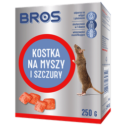 KOSTKA na myszy szczury 250g Bros