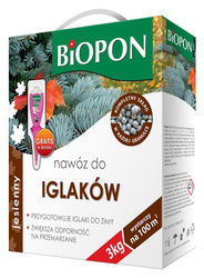 BIOPON -Nawóz jesienny iglaki 3kg