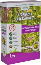 Mieszanka traw Hobby BEZPIECZNA ŁĄKA KWITNĄCA 1 kg TRAWA