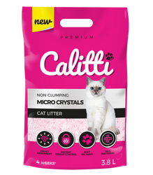 Żwirek CALITTI MICRO crystals 3,8 Silikonowy