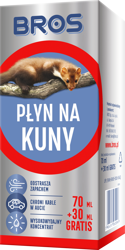 Płyn na kuny 70ml +30ml gratis BROS