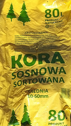 KORA SOSNOWA ŚREDNIA 10-60mm Worek 80L