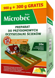 Microbec BIO aktywator do oczyszczalni  900g+300g 1200g