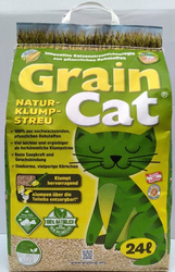 GrainCat naturalny żwirek zbożowy 24L