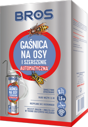 BROS GAŚNICA NA OSY SZERSZENIE 400ml    automatyczna