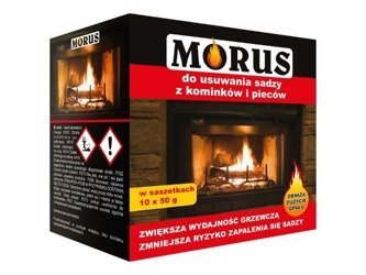 MORUS - proszek do usuwania sadzy saszetki 10x 50g