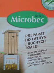 Microbek preparat do latryn i toalet suchych 4x30g