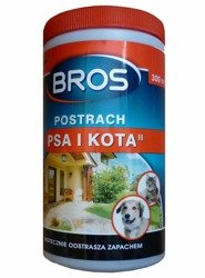 Odstraszacz, POSTRACH BROS, proszek na psy i koty, 300ml