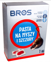 PASTA trutka miękka na myszy szczury 1kg Bros