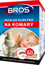 Płyn na komary 40ml do elektrofumigatora na komary Bros